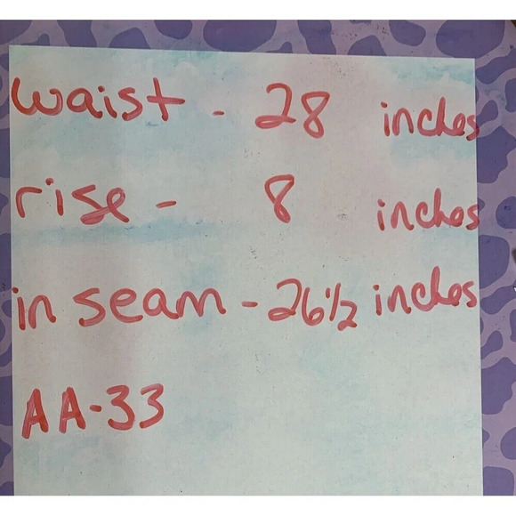 Vintage Dollhouse Y2K You Are Beautiful Jeans Tan & Black Low Rise Size 7 (AA33) - Picture 7 of 7